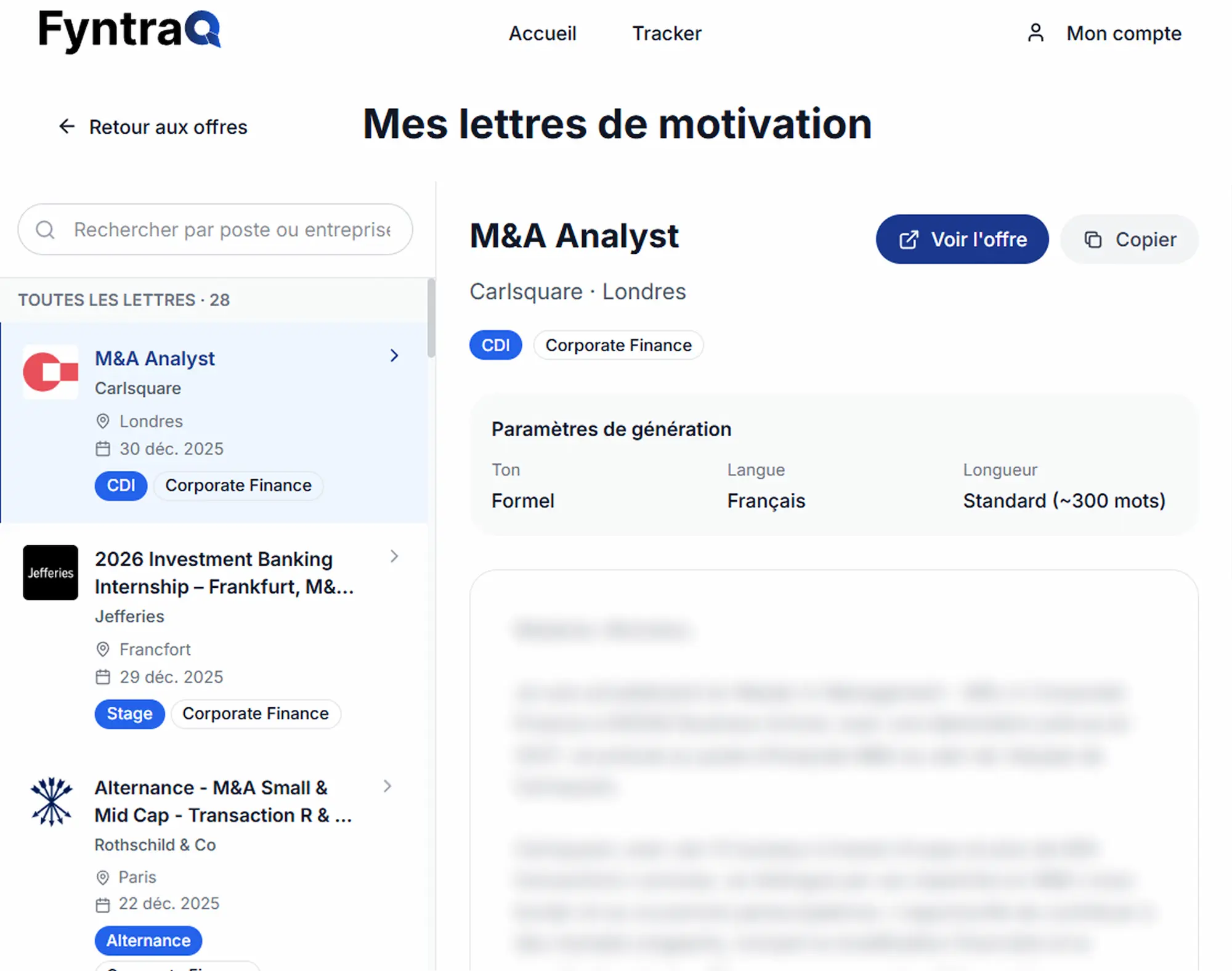 Cover Letter Preview